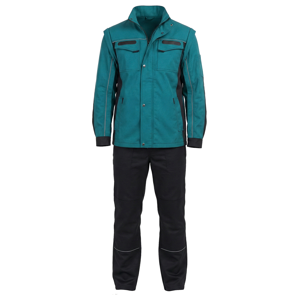 Костюм летний мужской Модель-109, бирюзовый с черным thumbnail 7