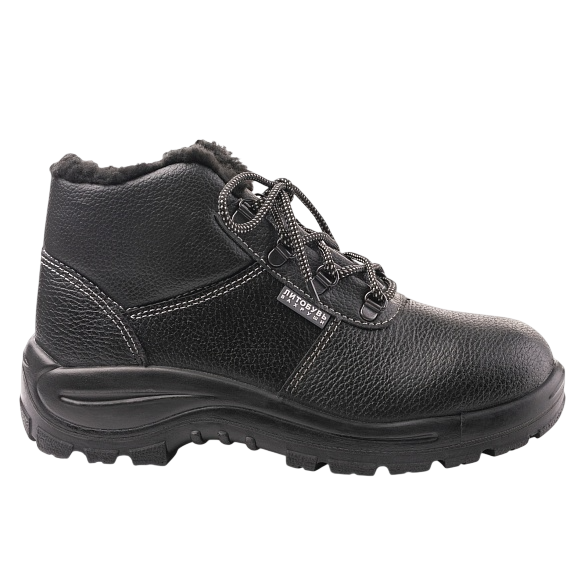 Ботинки мужские кожаные Модель-307 на ПУ подошве и металлическим подноском thumbnail 2