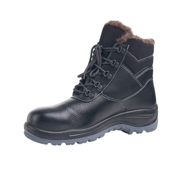 Ботинки мужские кожаные зимние Модель-304 на ПУ/ТПУ подошве и поликарбонатовым подноском thumbnail 2