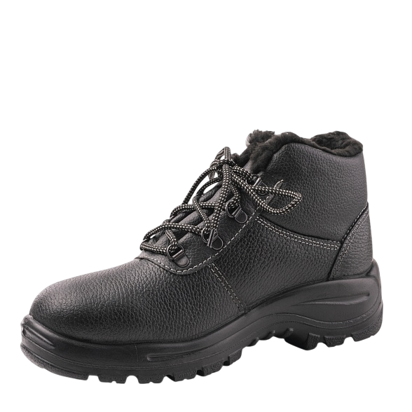 Ботинки мужские кожаные Модель-307 на ПУ подошве и металлическим подноском thumbnail 3