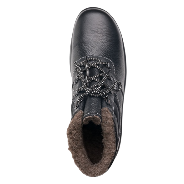 Ботинки мужские кожаные Модель-302 на ПУ/ТПУ подошве и поликарбонатовым подноском thumbnail 4