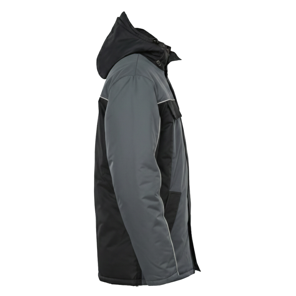 Костюм зимний мужской Модель-309, серый с черным thumbnail 10