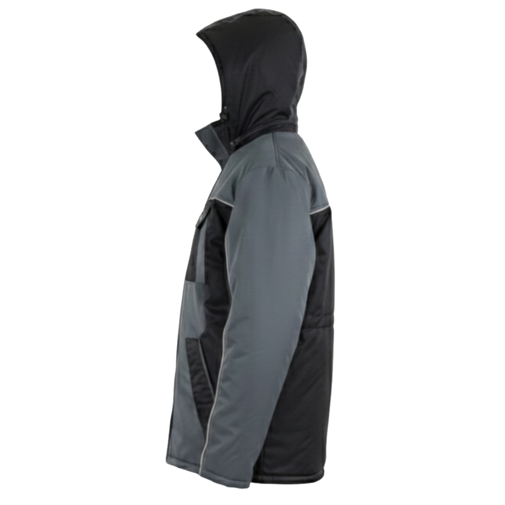 Костюм зимний мужской Модель-309, серый с черным thumbnail 11