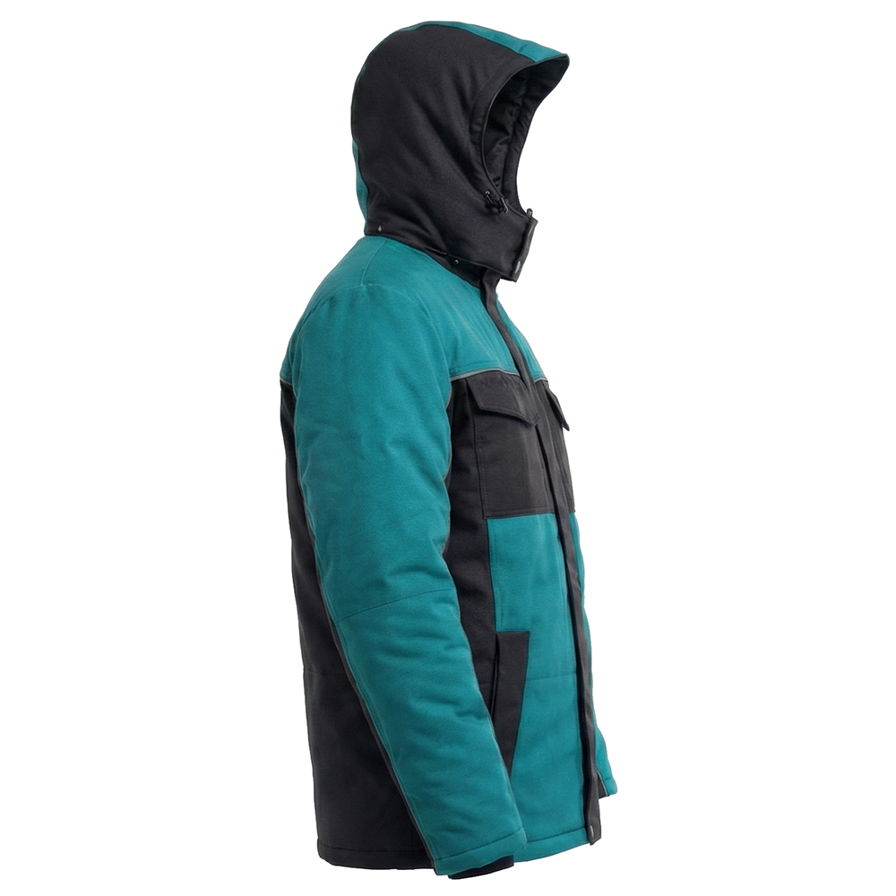 Костюм зимний мужской Модель-307, бирюзовый с черным thumbnail 7