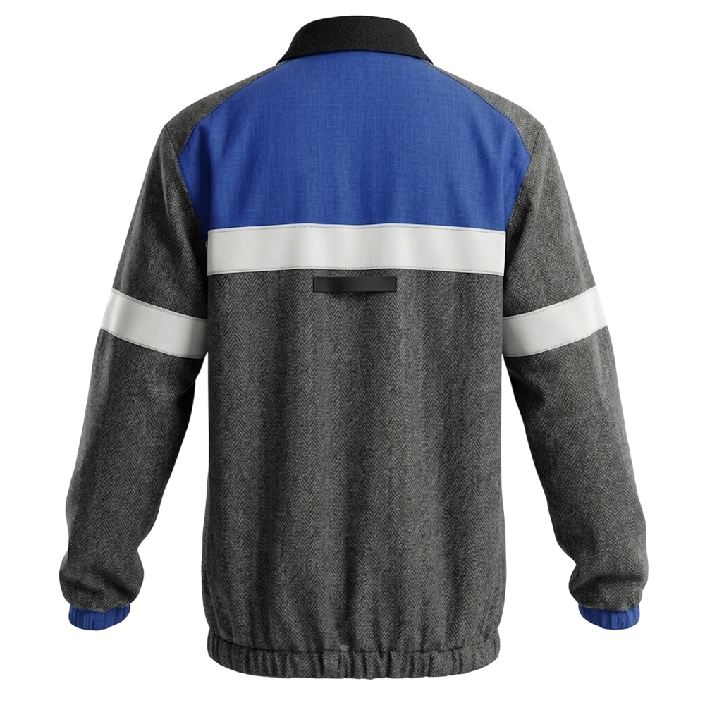 Костюм летний мужской шахтерский Модель-119, темно-серый с синим thumbnail 9