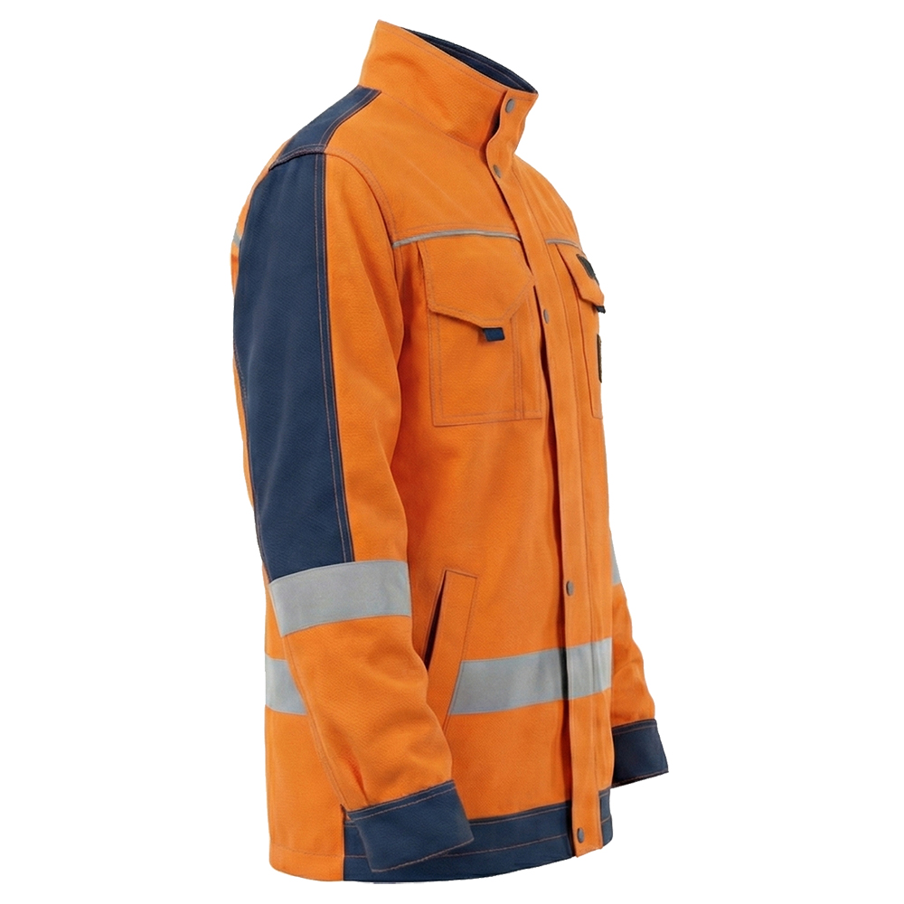 Костюм летний мужской Модель-104, оранжевый с темно-синим thumbnail 8