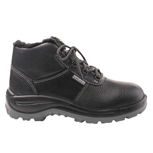 Ботинки мужские кожаные Модель-307 на ПУ/ТПУ подошве и металлическим подноском thumbnail 2