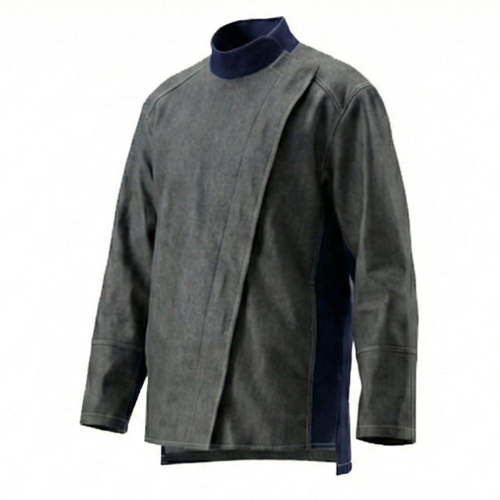 Костюм сварщика Модель-105, серый с темно-синим thumbnail 5