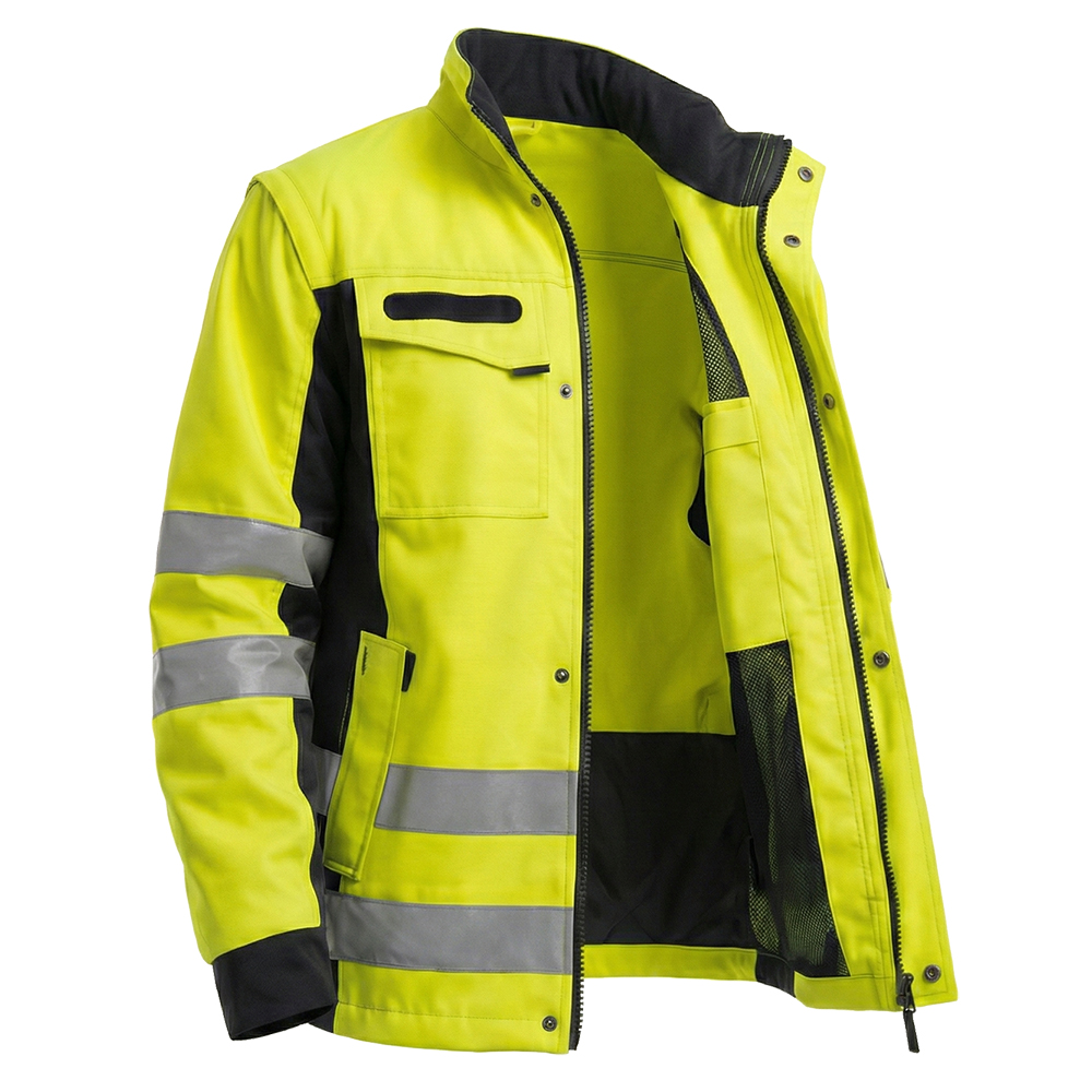 Костюм летний мужской Модель-108, флуоресцентный желтый с черным thumbnail 10