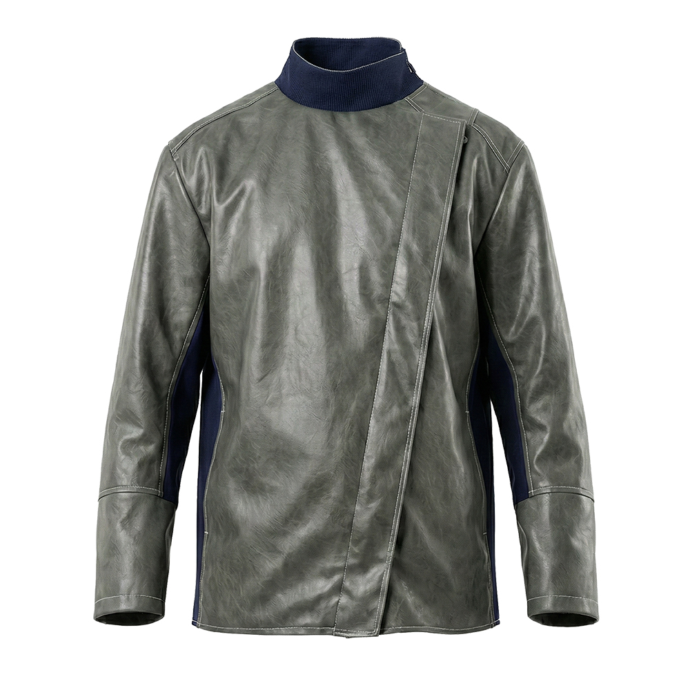 Костюм сварщика Модель-105, серый с темно-синим thumbnail 4