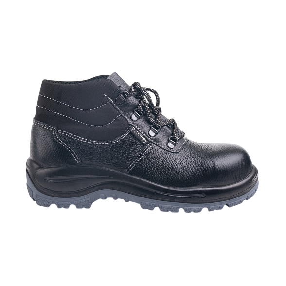 Ботинки мужские кожаные летние Модель-302 на ПУ/ТПУ подошве и металлическим подноском thumbnail 2