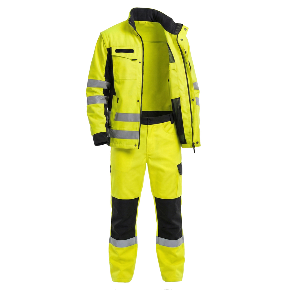 Костюм летний мужской Модель-108, флуоресцентный желтый с черным thumbnail 7