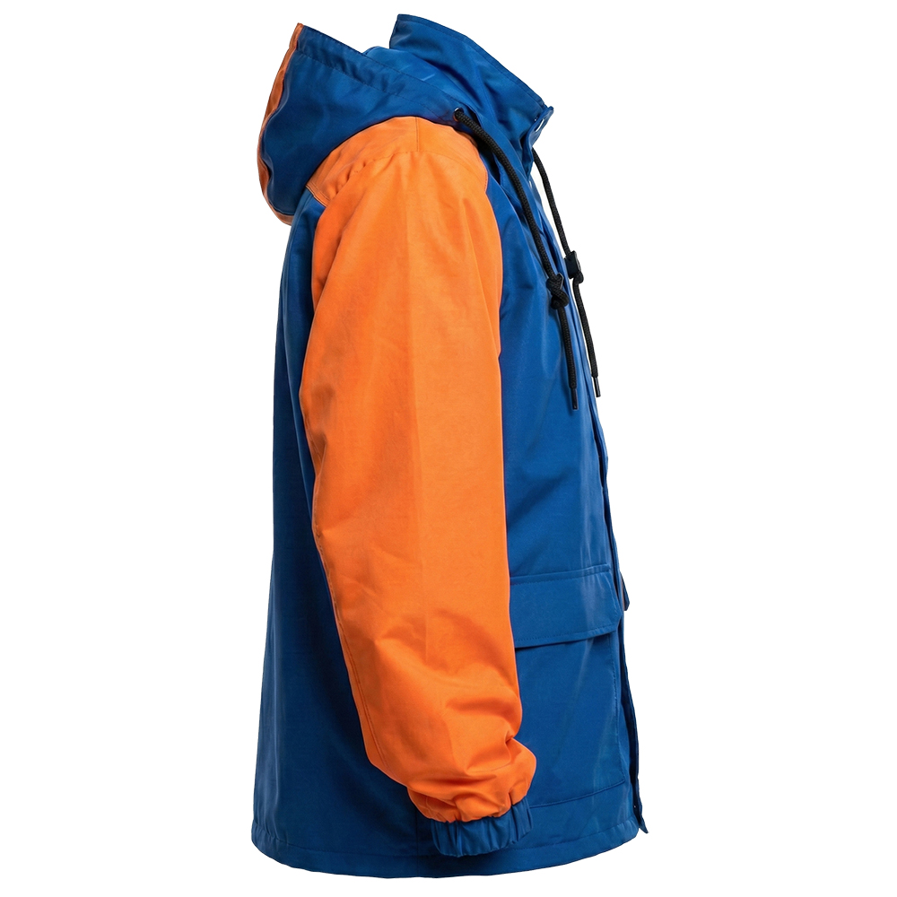 Куртка демисезонная мужская Модель-206, васильковая с оранжевым thumbnail 6