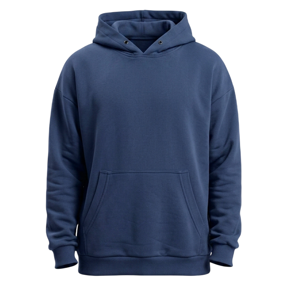 Худи оверсайз Модель-506, темно-синий