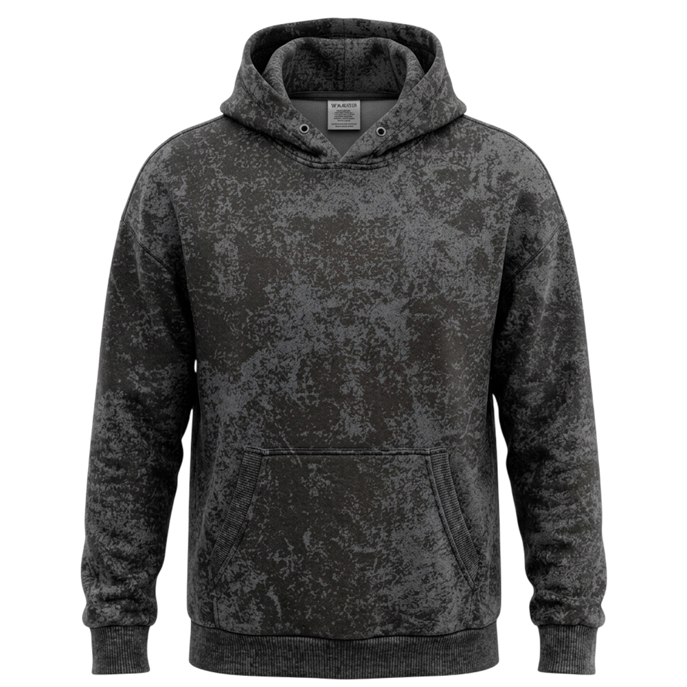 Худи оверсайз Модель-508, камуфляж