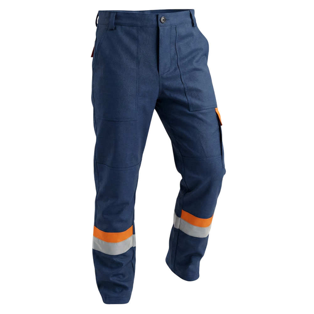 Костюм летний мужской Модель-104, оранжевый с темно-синим thumbnail 10