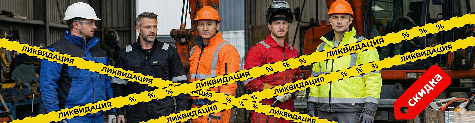 Ликвидация спецодежды со склада в Караганде