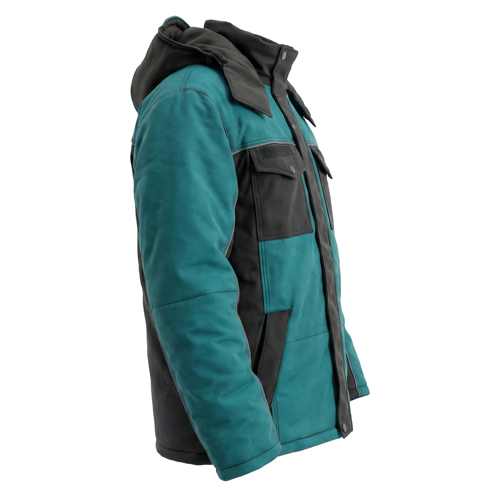 Костюм зимний мужской Модель-307, бирюзовый с черным thumbnail 6