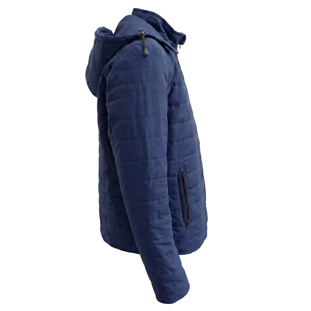 Куртка демисезонная мужская Модель-207, темно-синяя thumbnail 4