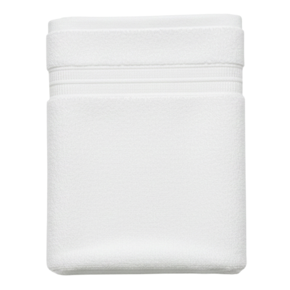 Полотенце махровое для рук и лица Модель-405, 50x90 см, белое thumbnail 3