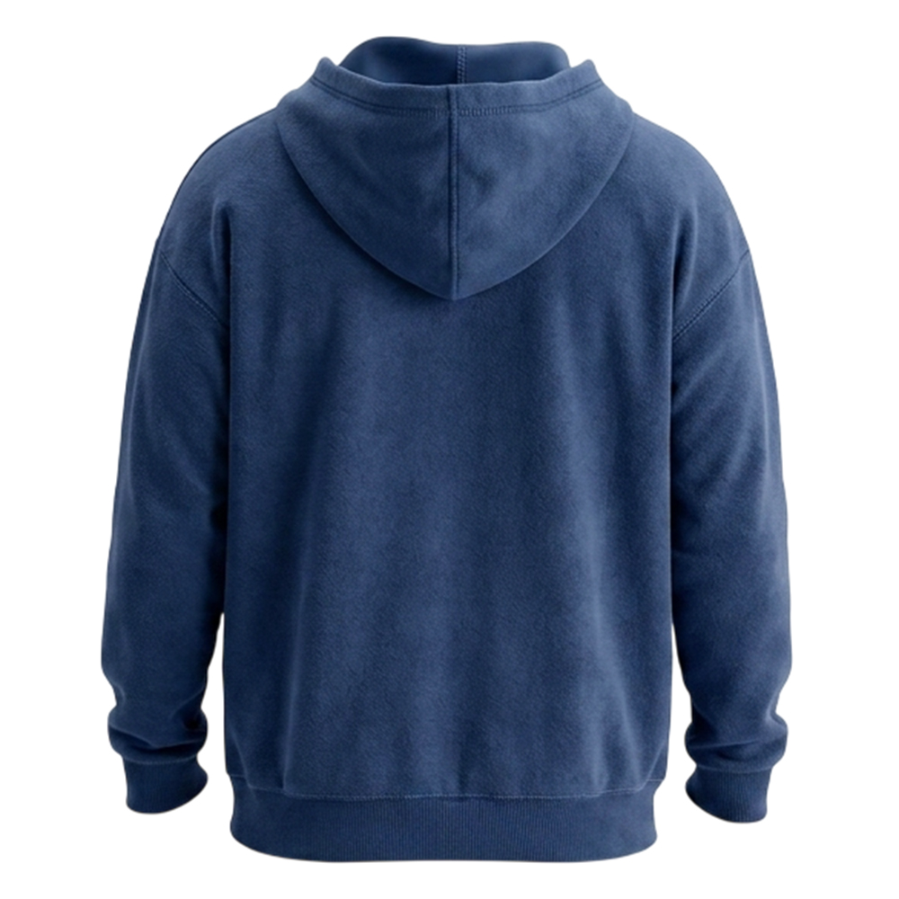 Худи оверсайз Модель-506, темно-синий thumbnail 2