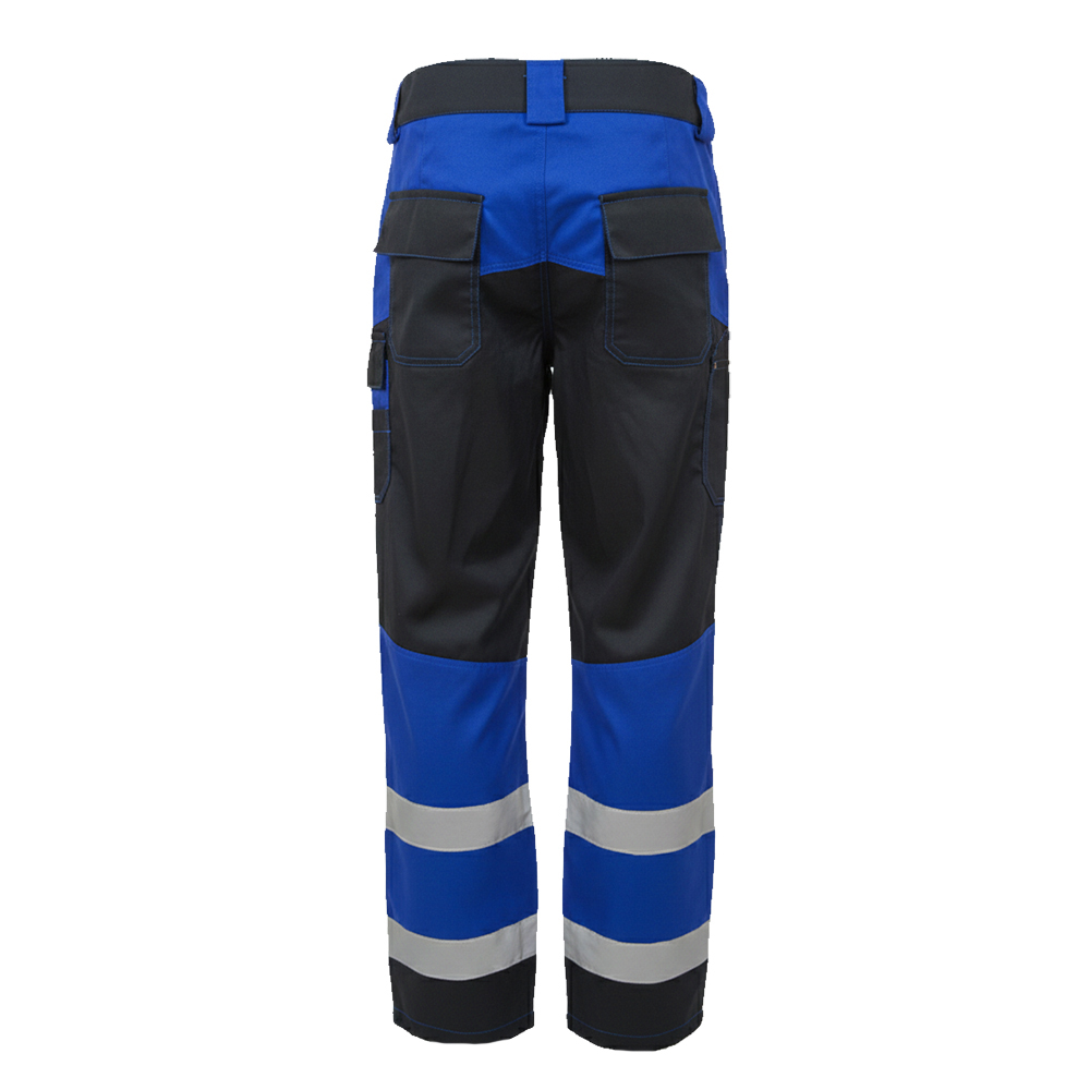 Костюм летний мужской Модель-102, синий с черным и флуоресцентным желтым thumbnail 9