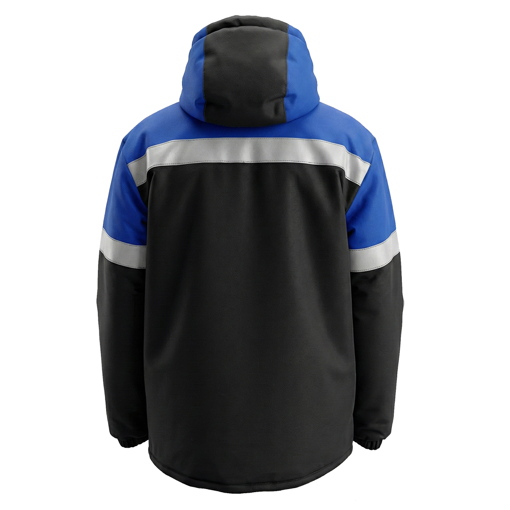 Куртка зимняя мужская Модель-308, синяя с черным thumbnail 3