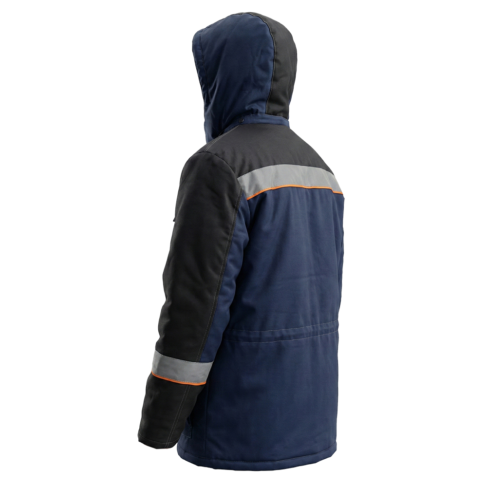 Куртка зимняя мужская Модель-305, темно-синяя с черным thumbnail 4