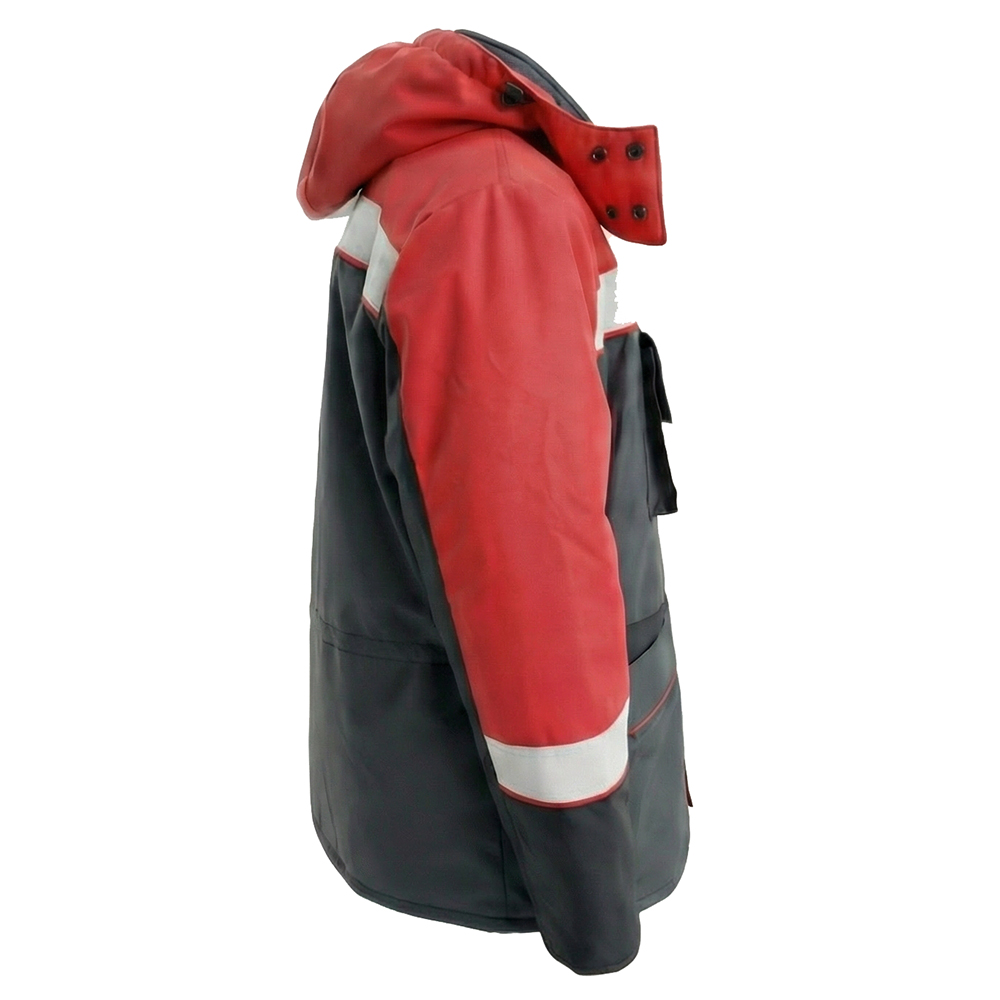 Куртка зимняя мужская Модель-304, черная с красным thumbnail 6