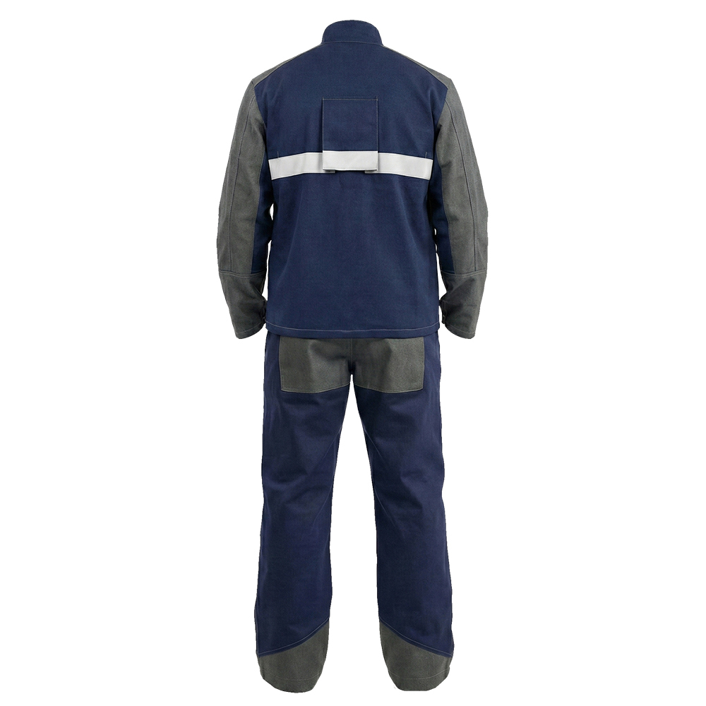 Костюм сварщика Модель-105, серый с темно-синим thumbnail 3