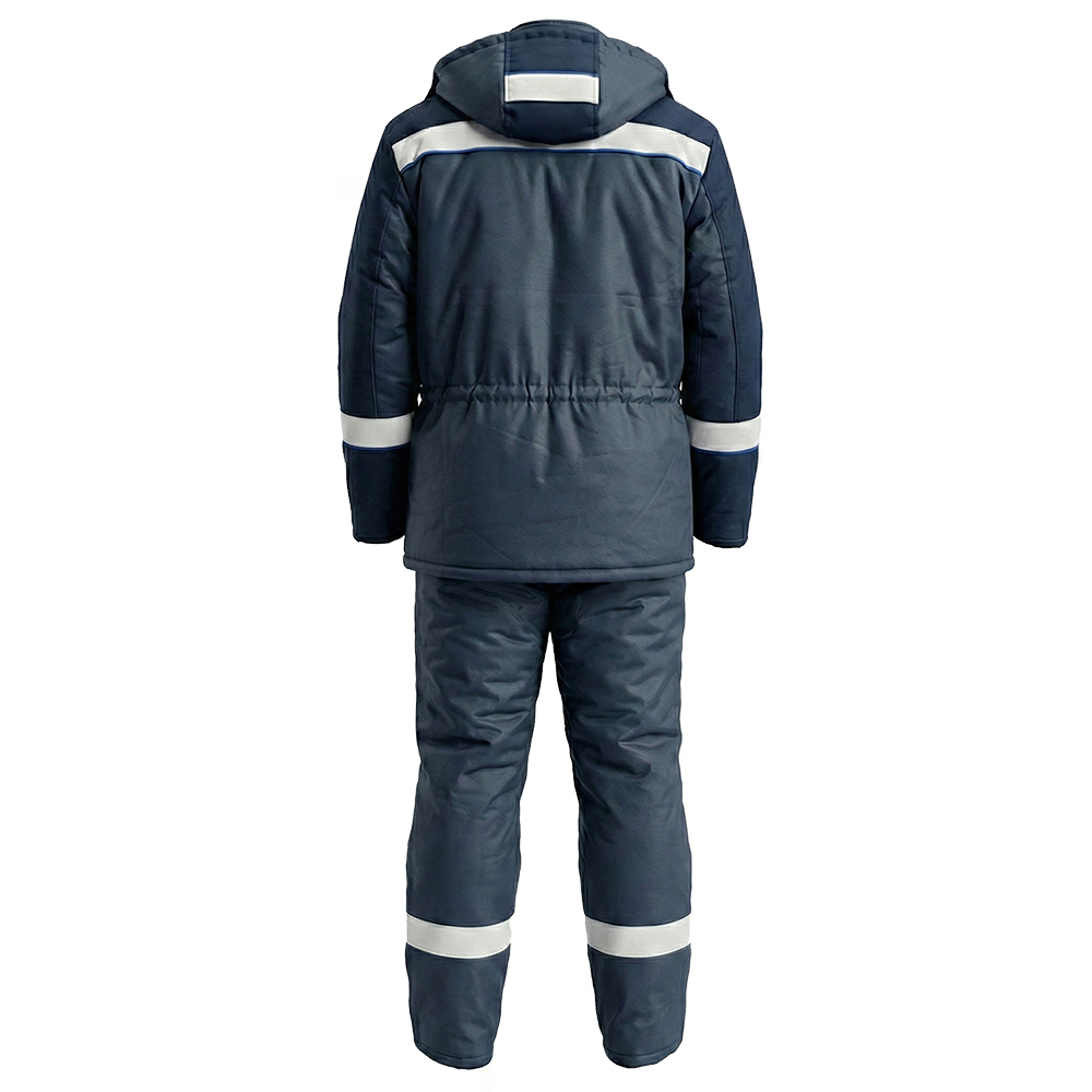 Костюм зимний мужской Модель-302, темно-серый с серым thumbnail 2