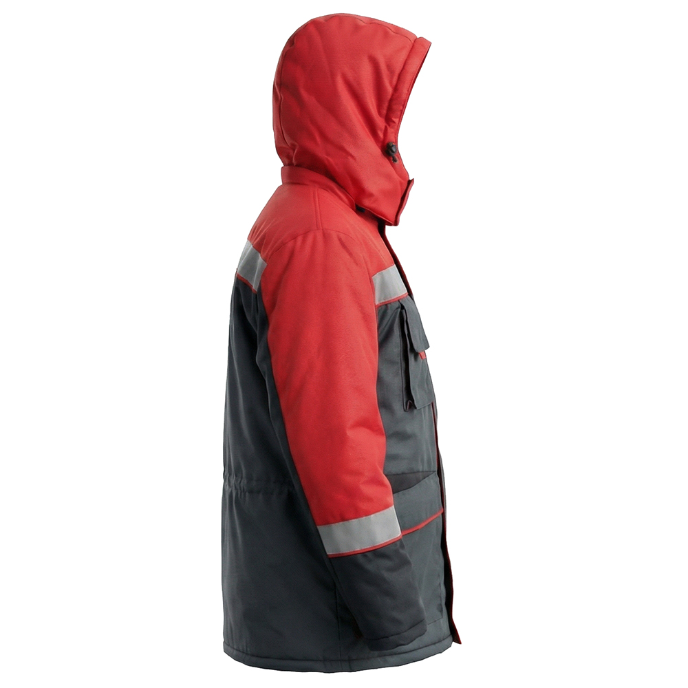 Куртка зимняя мужская Модель-304, черная с красным thumbnail 7