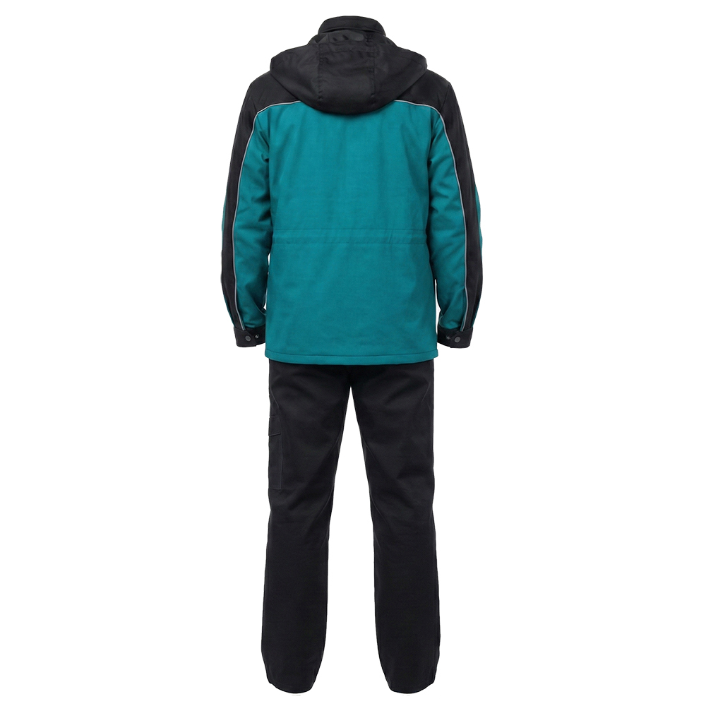 Костюм летний мужской Модель-109, бирюзовый с черным thumbnail 3