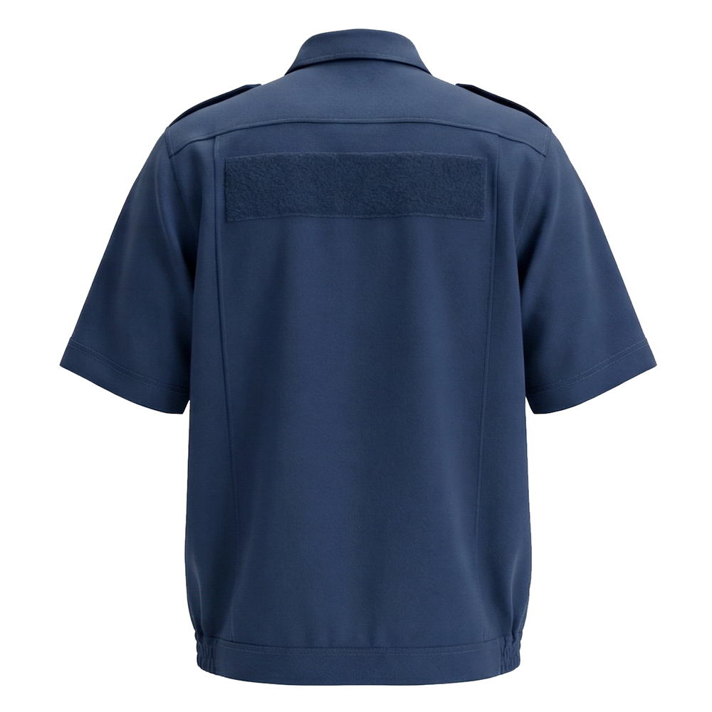 Комплект летний куртка и рубашка мужская Модель-112, темно-синий thumbnail 6